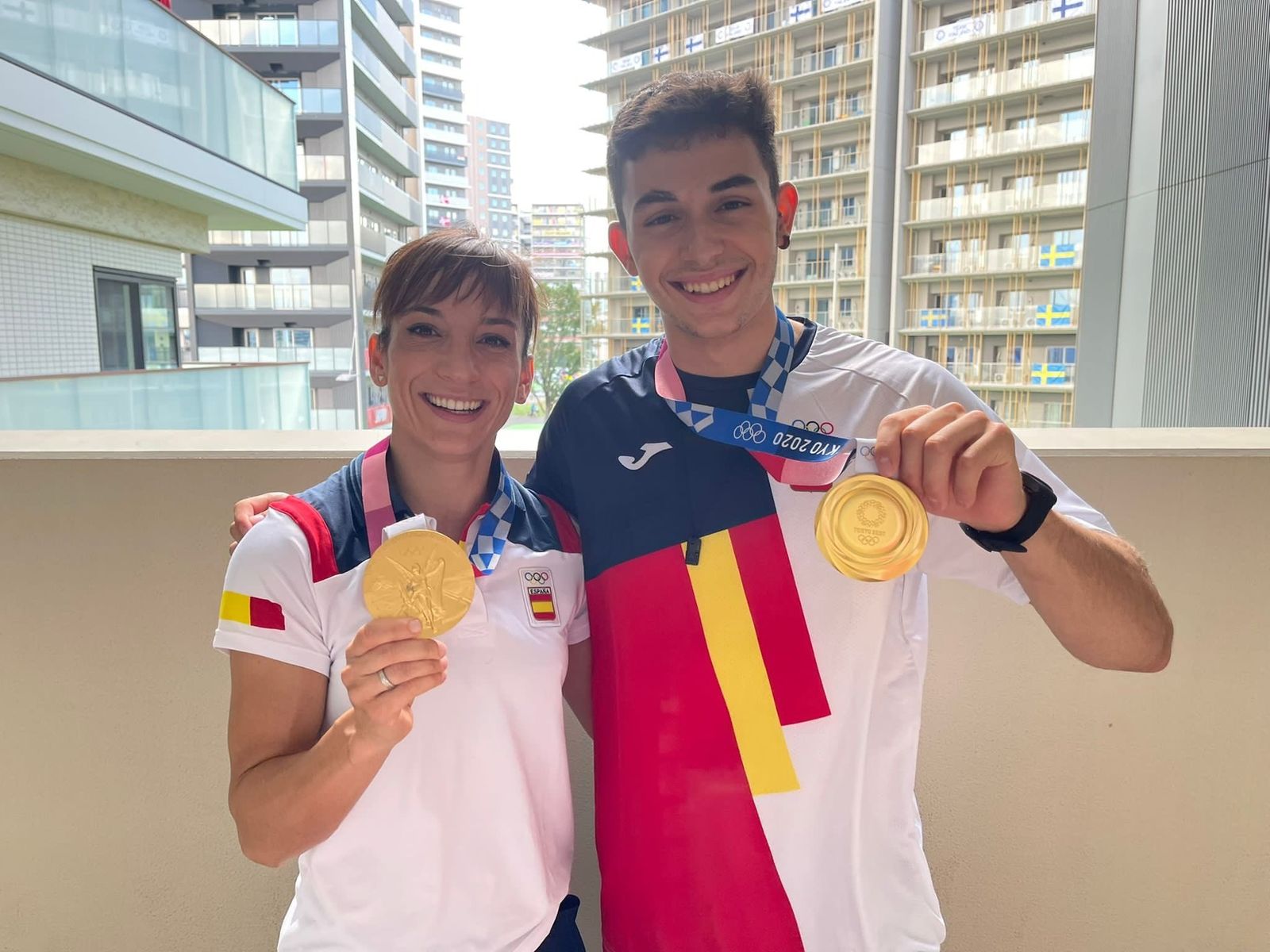 Sandra Sánchez y Alberto Ginés