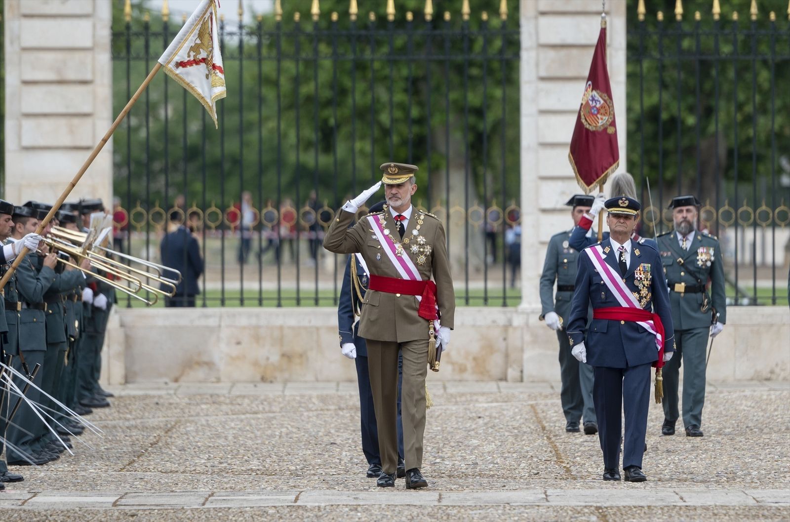 El Rey de España, Felipe VI, preside la reunión extraordinaria de la Orden de San Fernando