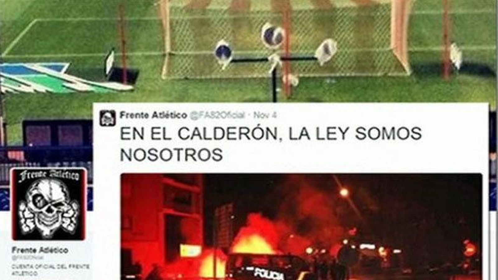 Temor a una venganza: Insultos y amenazas en la red entre grupos ultras