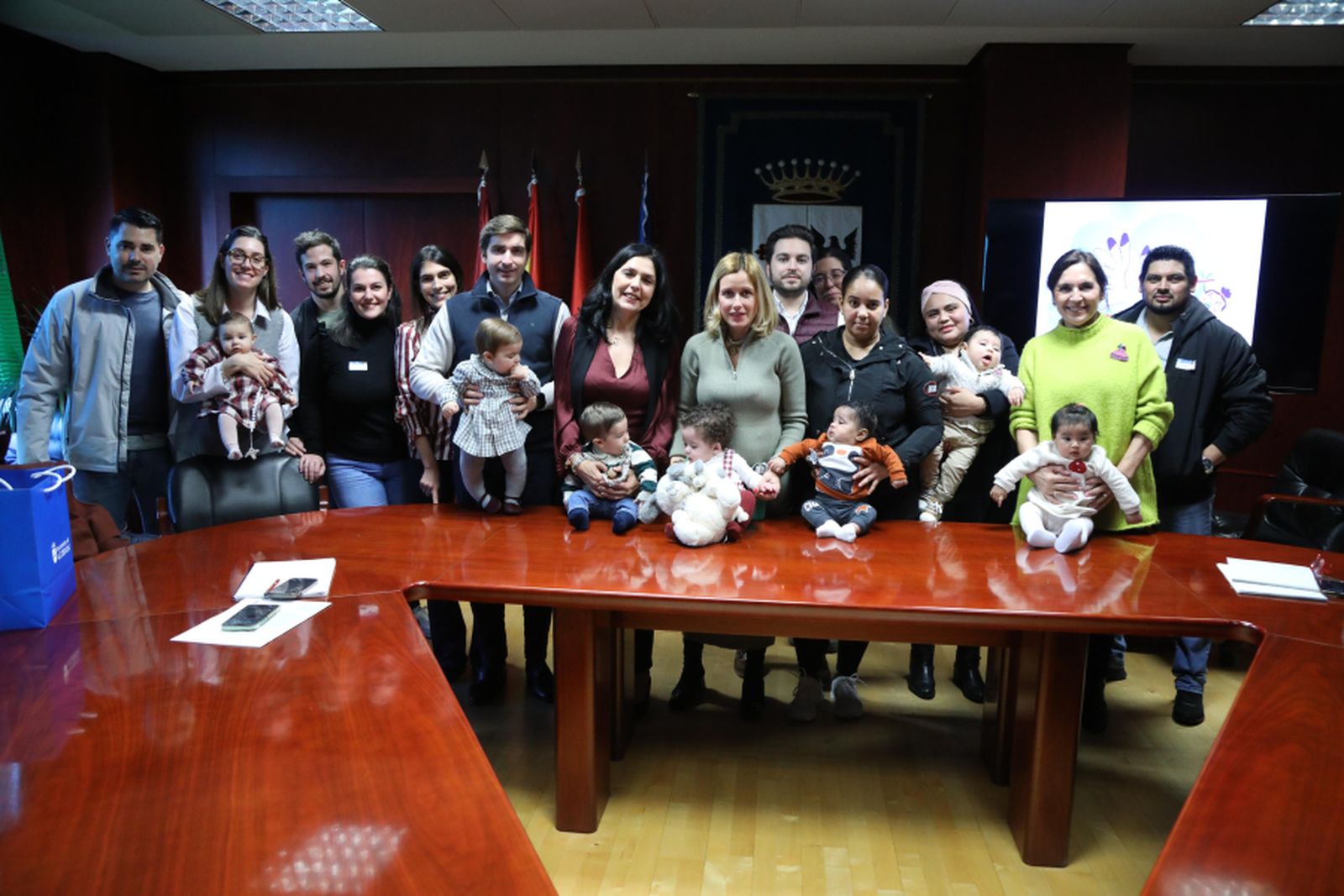 Entrega de 'cheques bebé' en Alcobendas