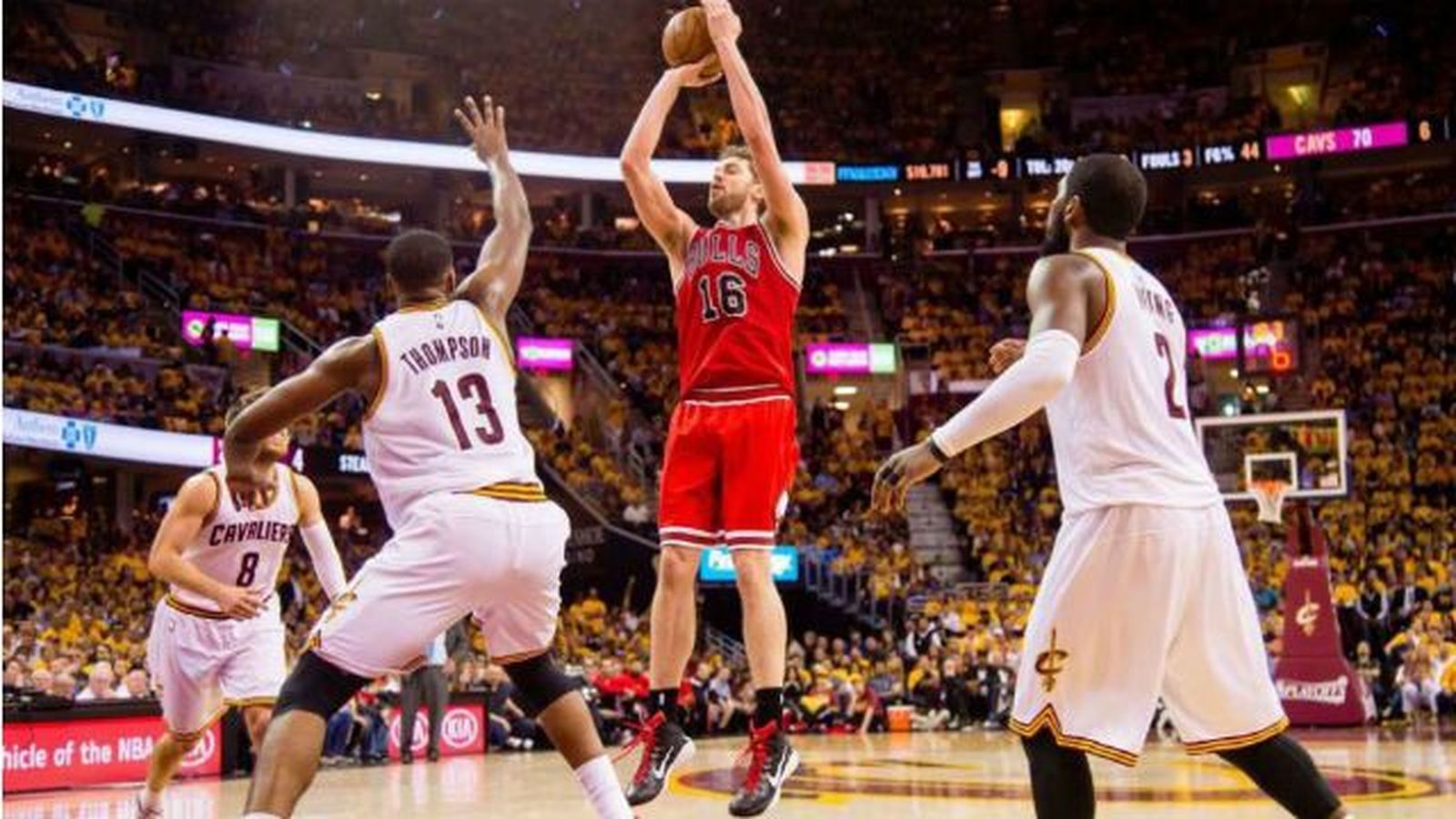 Gasol impone su clase en el triunfo de los Bulls ante los Cavs (92-99)(0-1)