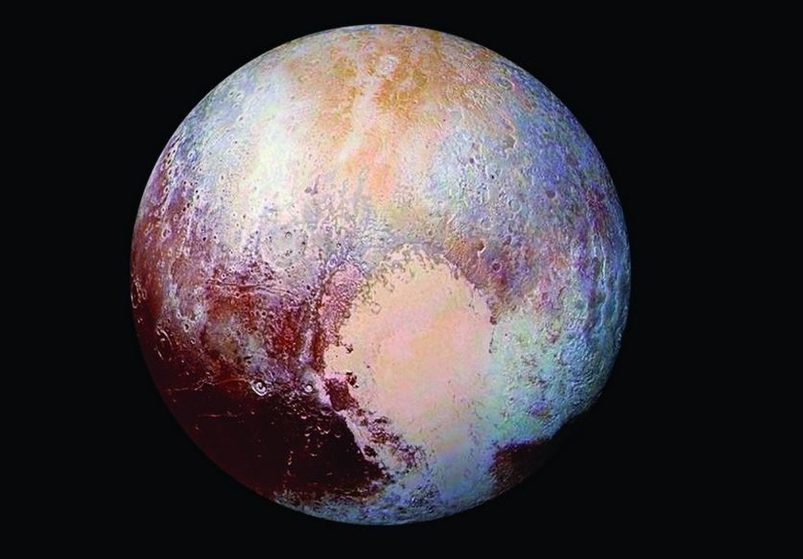 Imagen de Plutón captada por la NASA