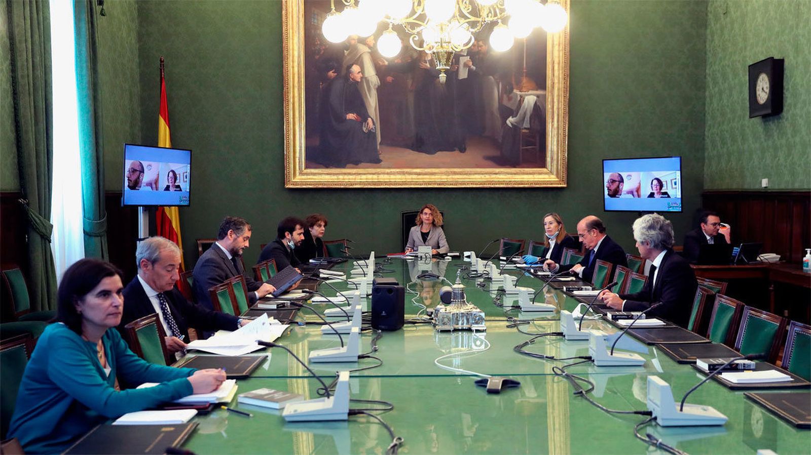 Reunión de la Mesa del Congreso de los Diputados
