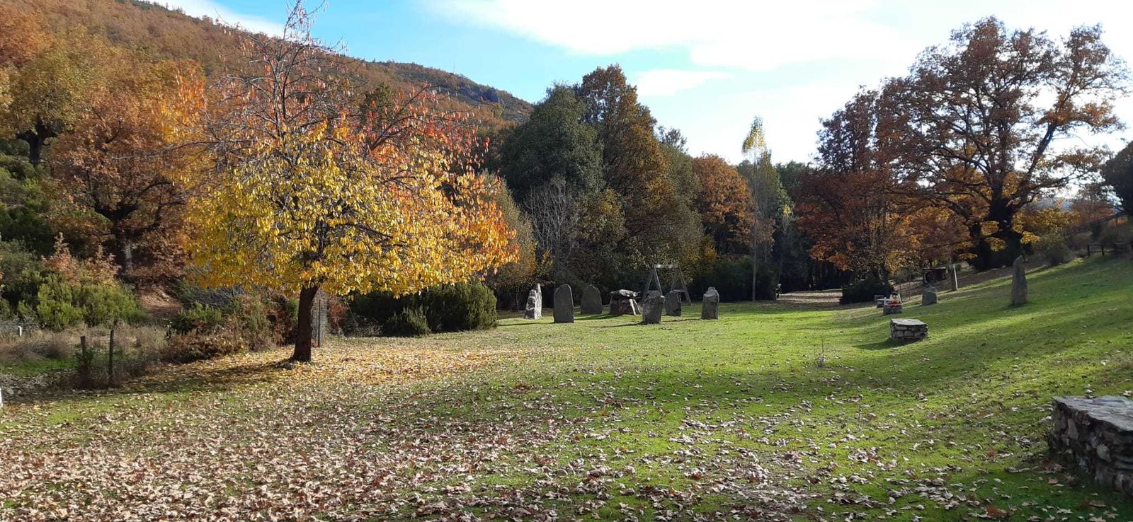 Área recreativa La Tejera-Parque Avellanos, en Puebla de la Sierra