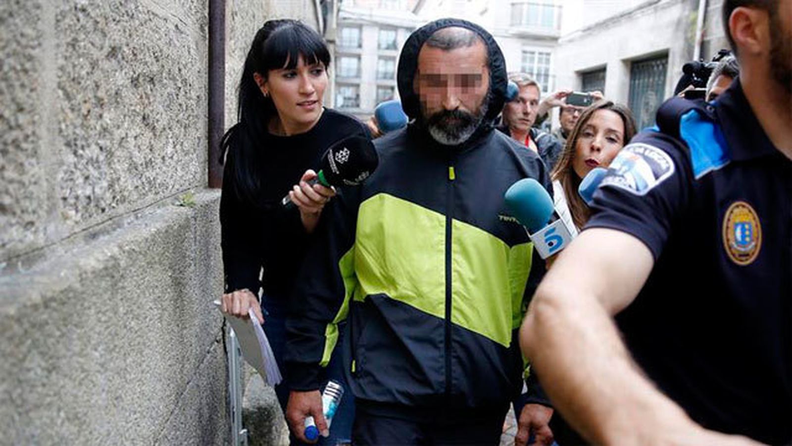 Francisco G.L. a su salida del Juzgado