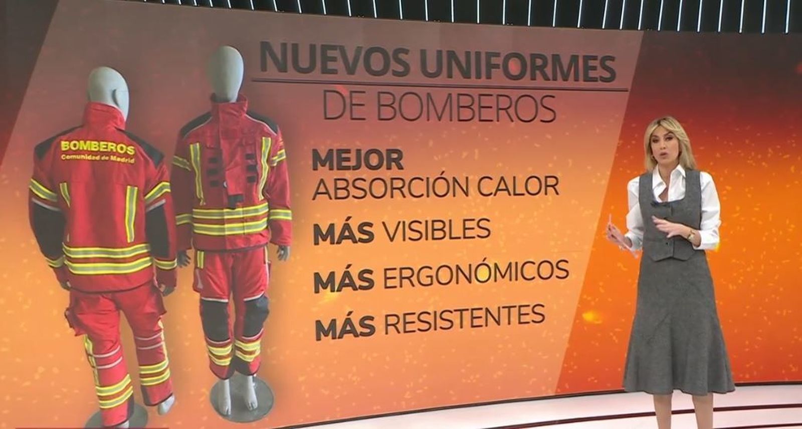 Así son los nuevos uniformes de los Bomberos de la Comunidad de Madrid que cambian de color