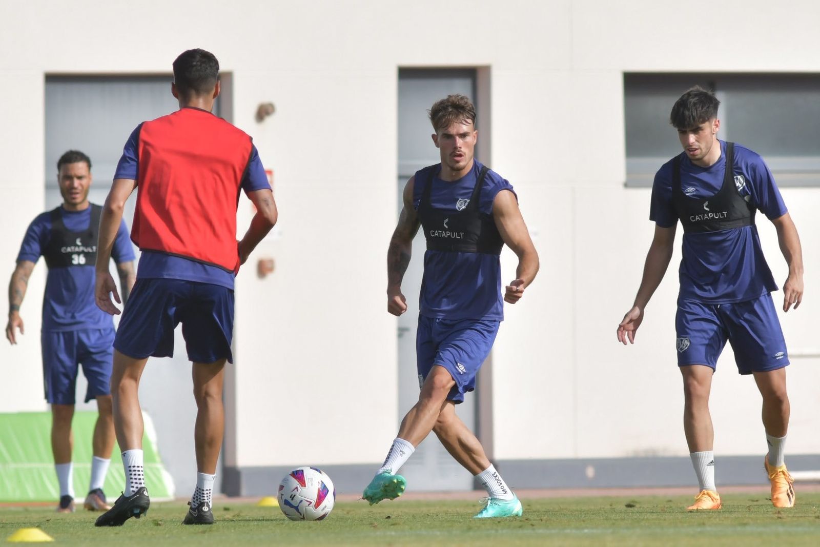 Entrenamiento de pretemporada del Atlético de Madrid
