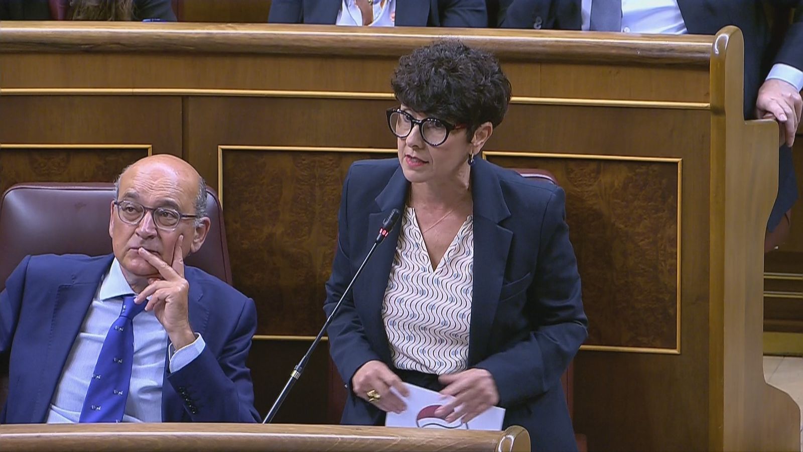 La portavoz del PNV en el Congreso, Maribel Vaquero