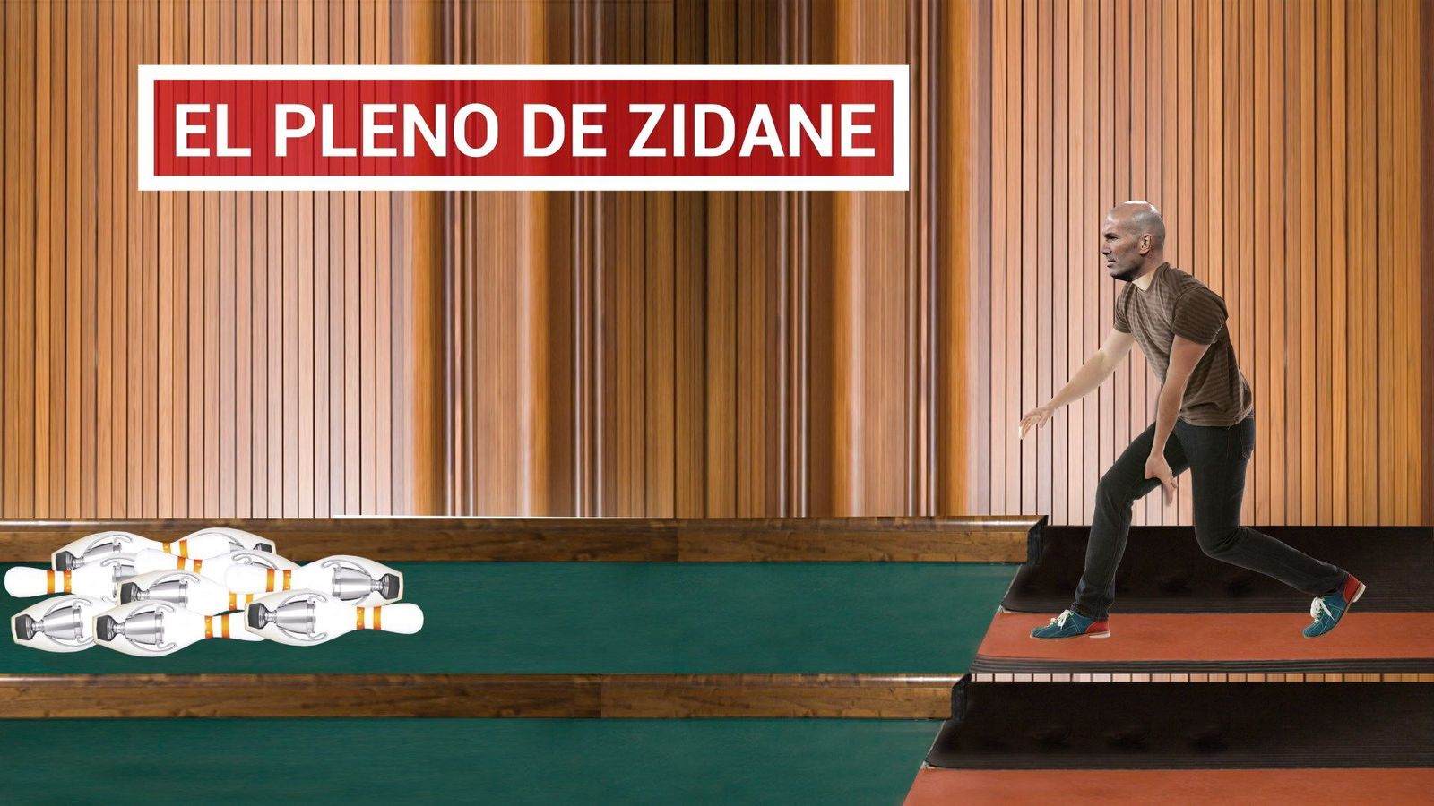Zidane, nueve títulos en nueve finales