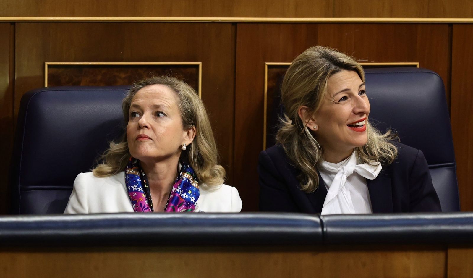Cruce de declaraciones entre Calviño y Díaz