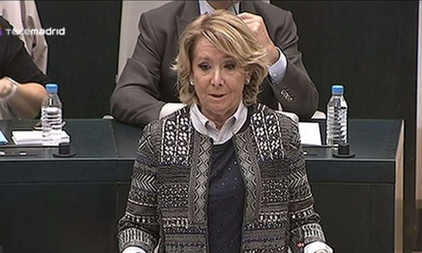 Aguirre tacha de "cacicada" excluir del pleno una moción sobre la unidad de España