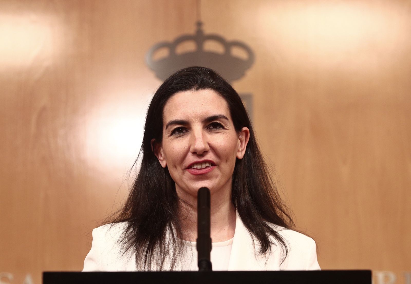 Rocío Monasterio, candidata de Vox a la Presidencia de la Comunidad