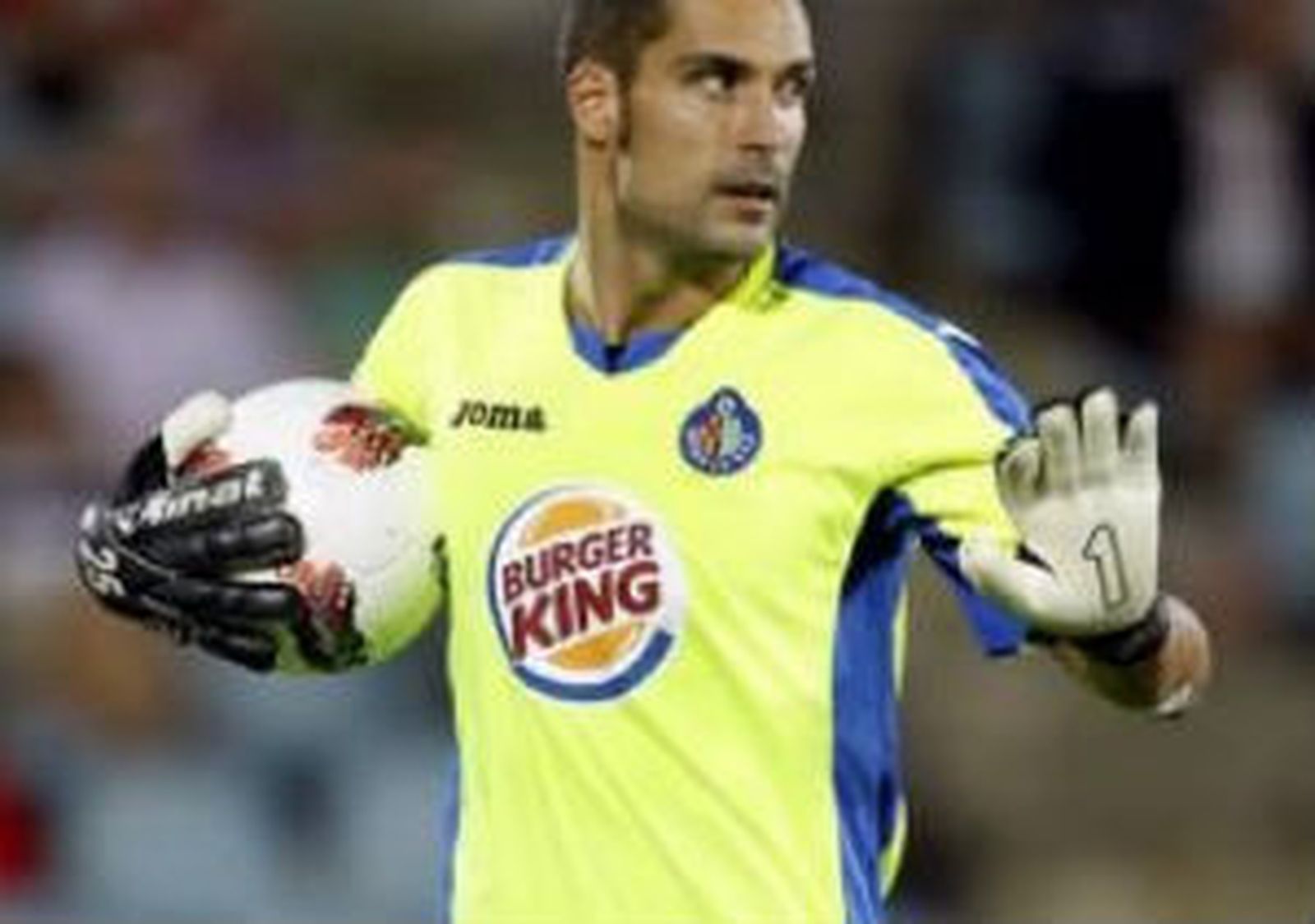 Miguel Ángel Moyá, portero del Getafe