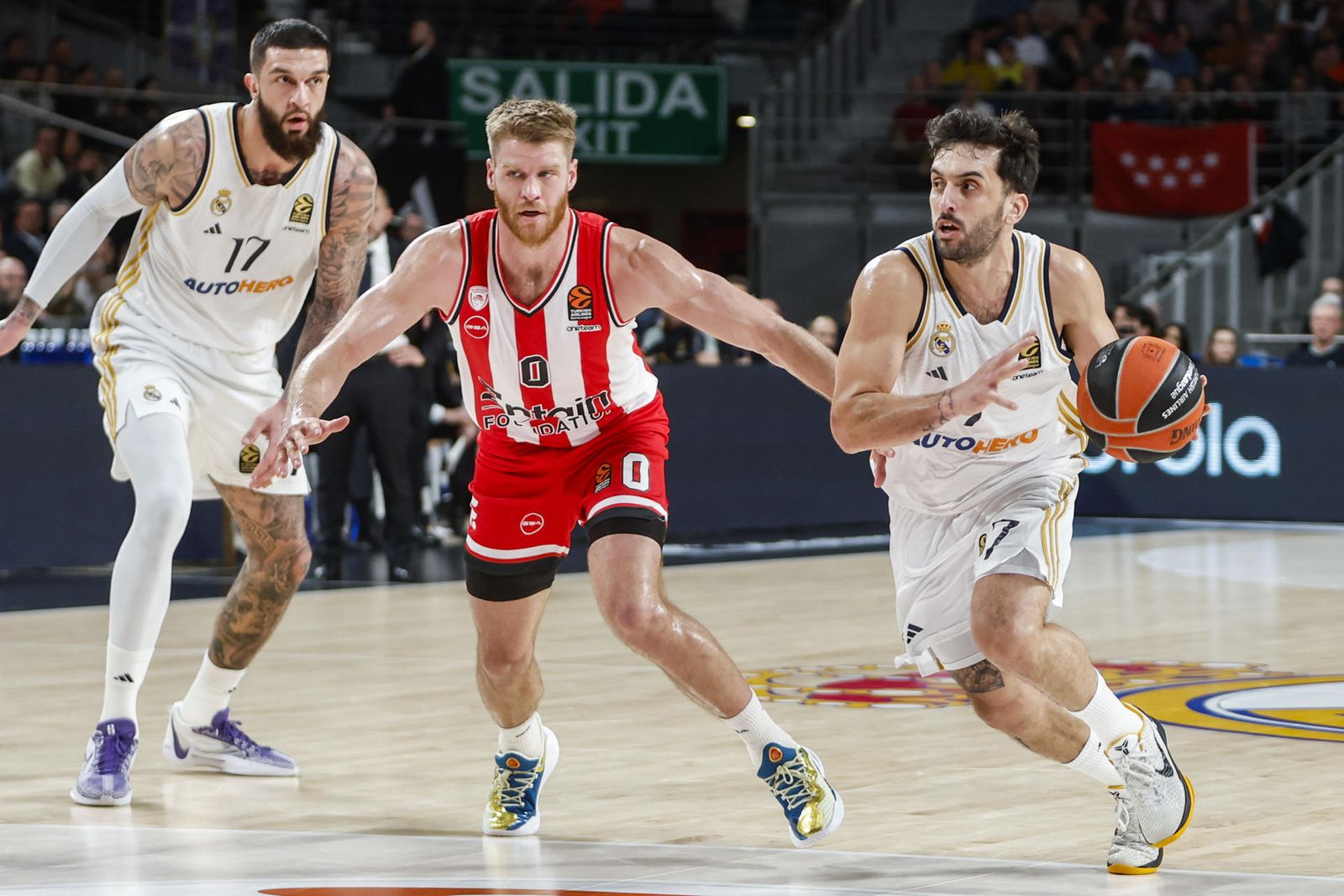 El Real Madrid, ante el Olympiakos