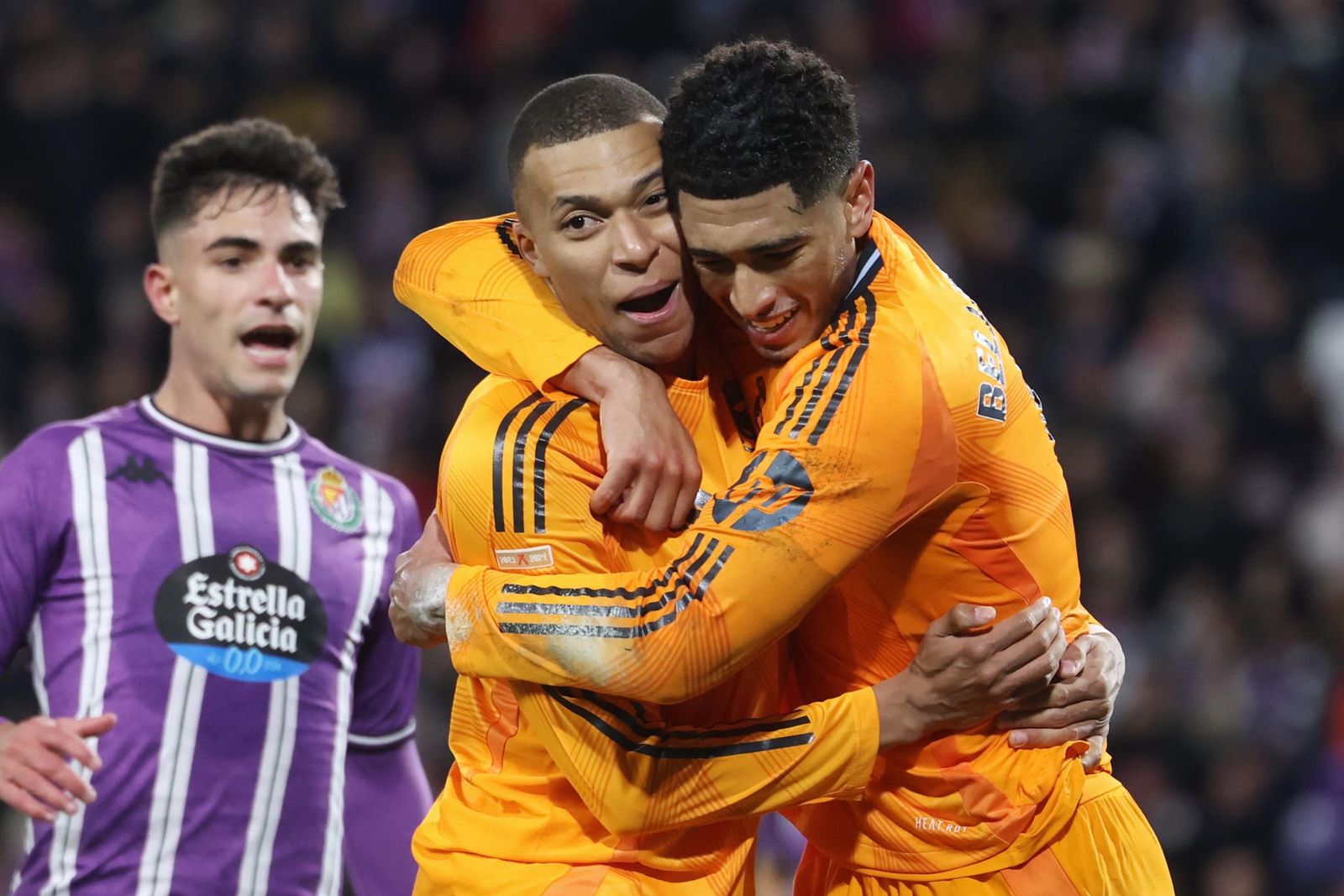 Mbappé y Mbappé ante el Valladolid