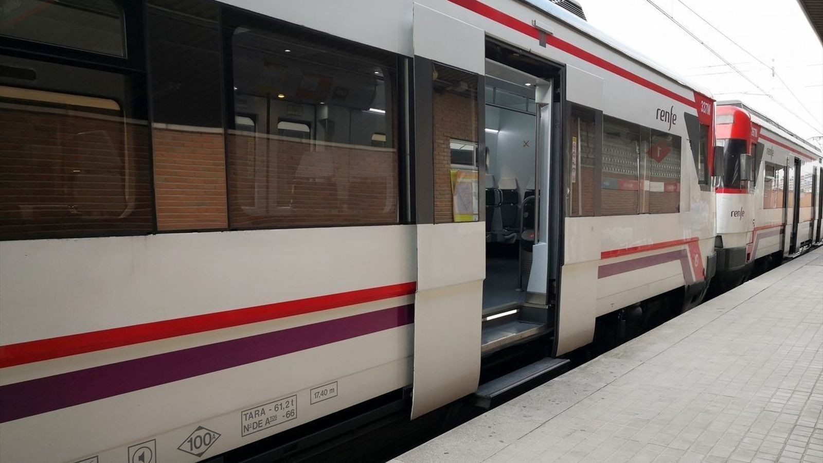 Cortes por obras en las líneas C-2, C-3, C-7 y C-8 de Cercanías Madrid