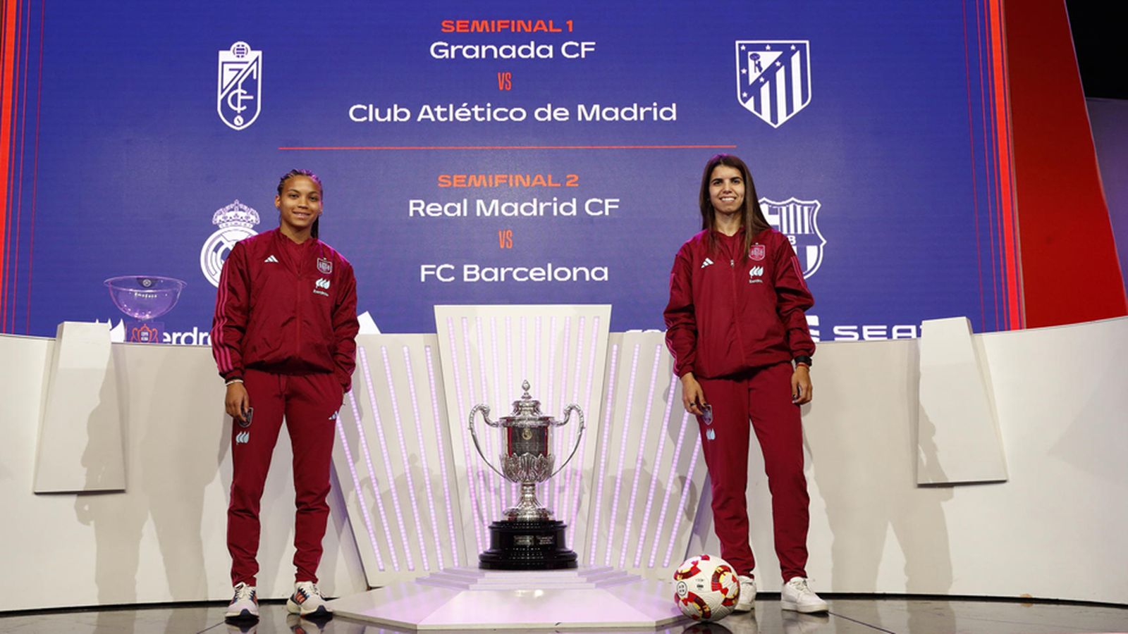 Sorteo de las semifinales de la Copa