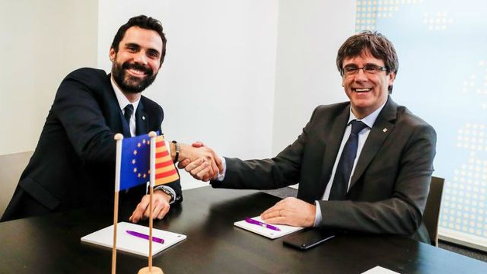 Puigdemont dice que "hay muchas posibilidades" de estar en el pleno presencialmente