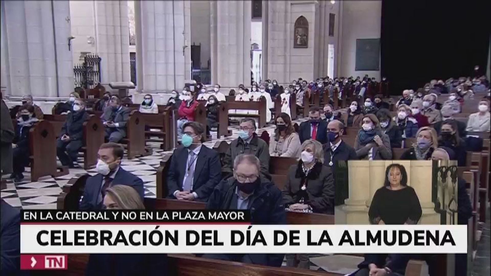"Salud para los madrileños" y el "fin de la pandemia", las peticiones de los representantes políticos a la Virgen de la Almudena