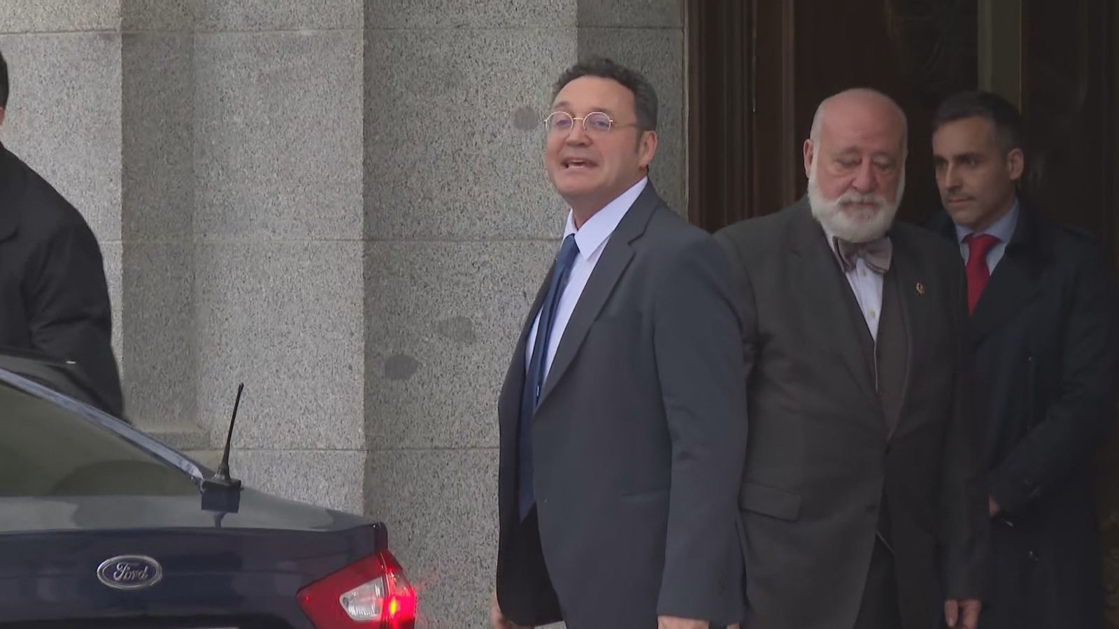 El fiscal general del Estado, Álvaro García Ortiz a su llegada al TS