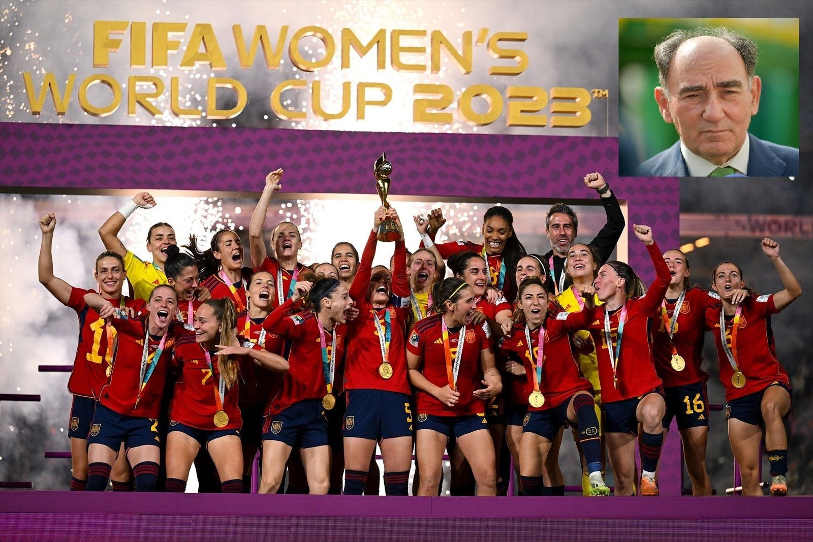 Iberdrola se suma a las felicitaciones a la Selección femenina de fútbol