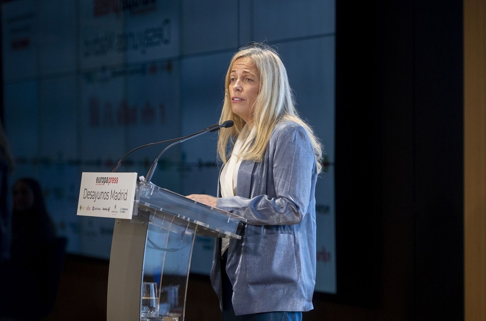 La consejera de Economía, Hacienda y Empleo de la Comunidad de Madrid, Rocío Albert