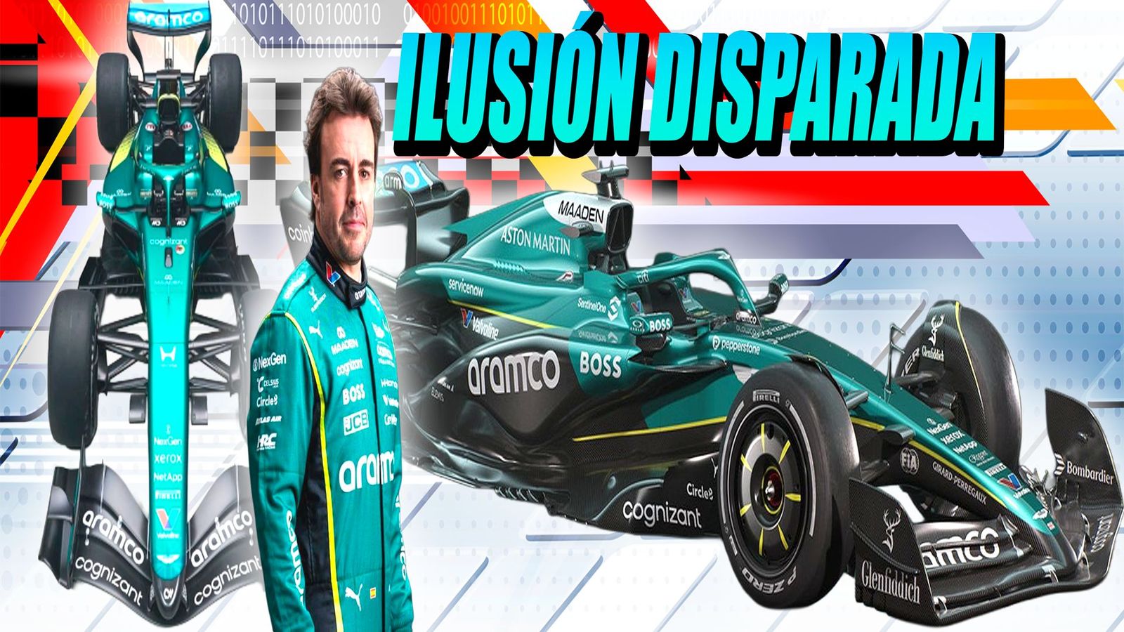 Alonso, en la presentación del AMR26: "Estoy impaciente por darlo todo"