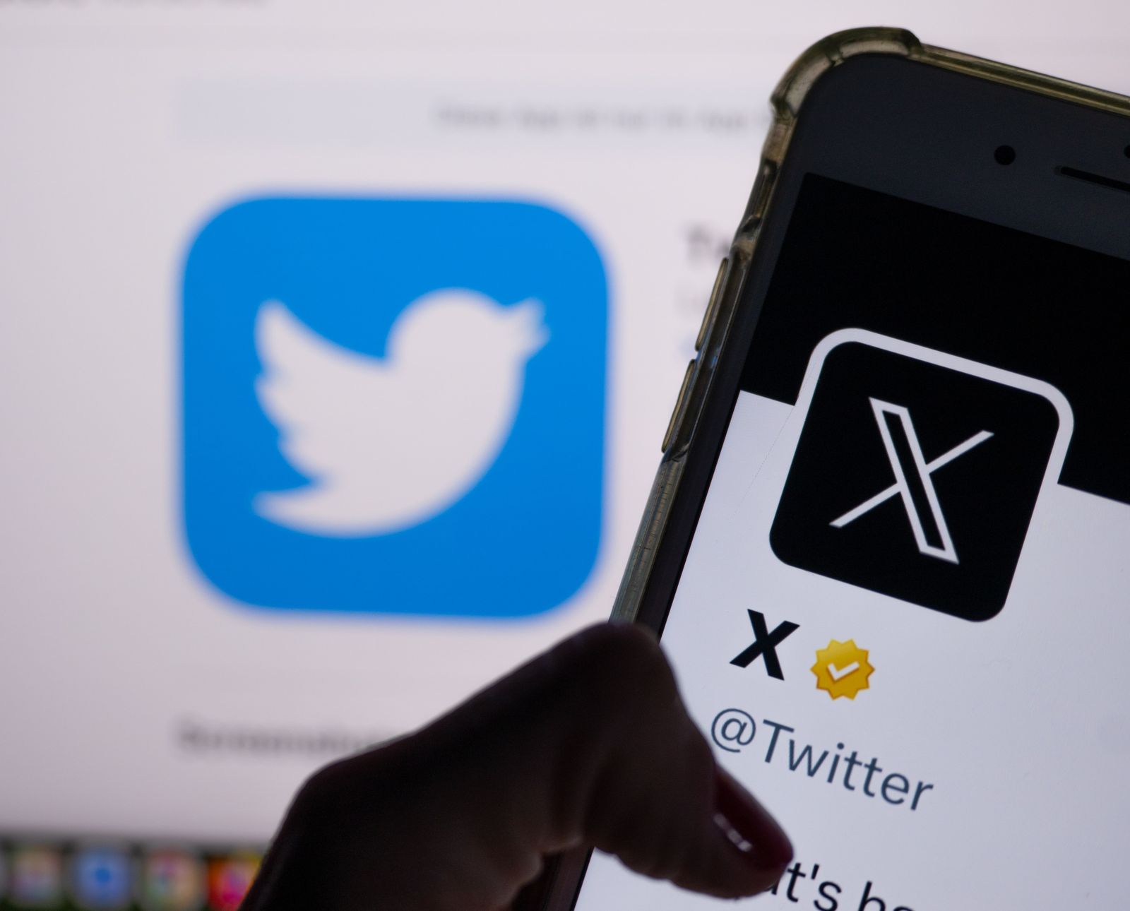 Logo de X, antes Twitter