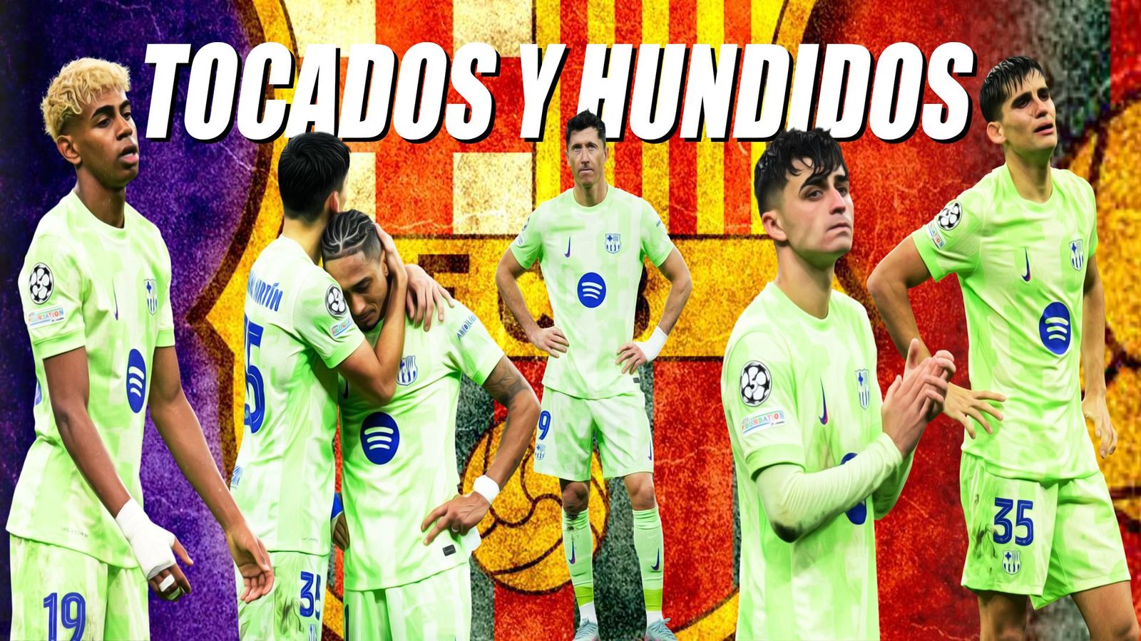 Barça, desolado tras la eliminación en Champions, mantiene la esperanza en el clásico
