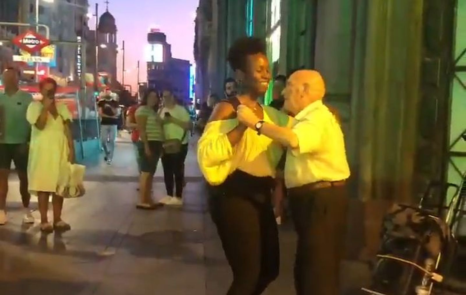 Mariano, el bailarín de las calles madrileñas