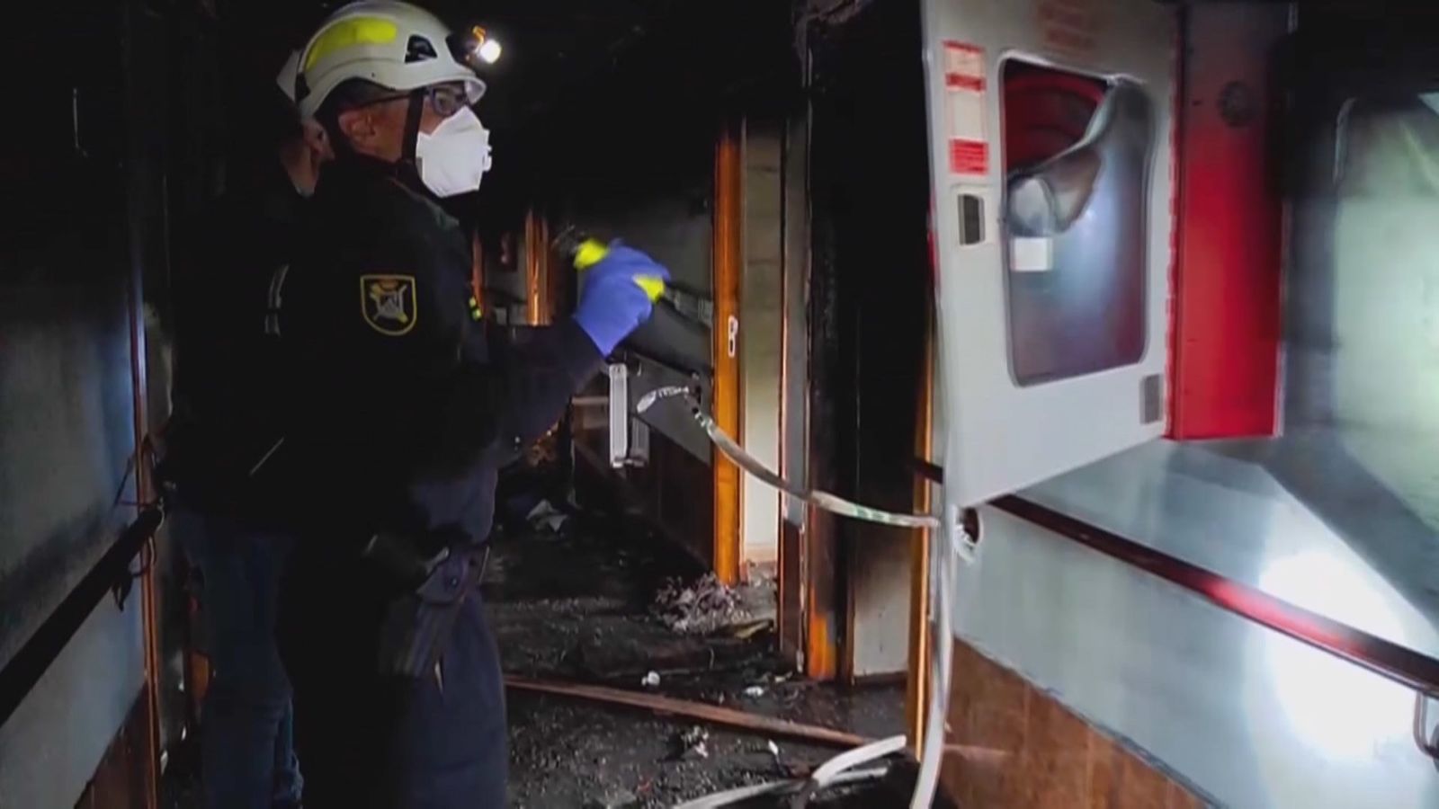 Diez muertos en el incendio de una residencia de mayores en Villafranca de Ebro, Zaragoza