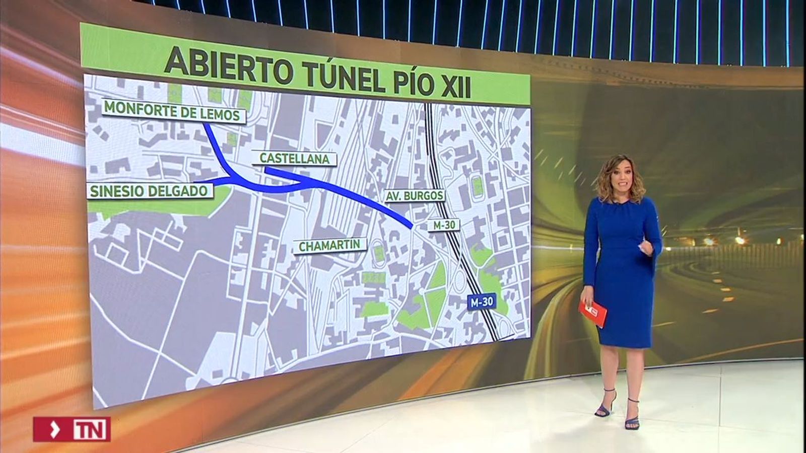 Reabre el túnel de Pío XII
