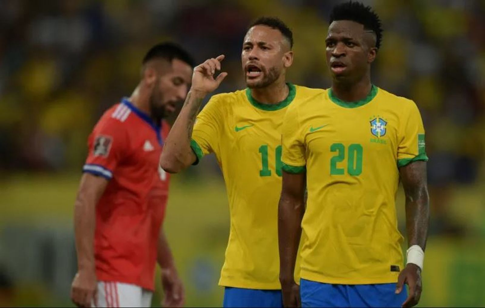 Neymar y Vinicius