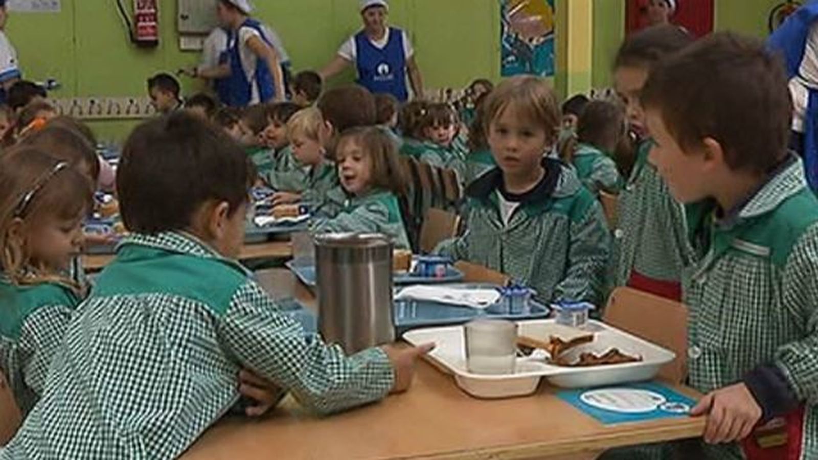 Menús escolares más sanos para combatir el sobrepeso