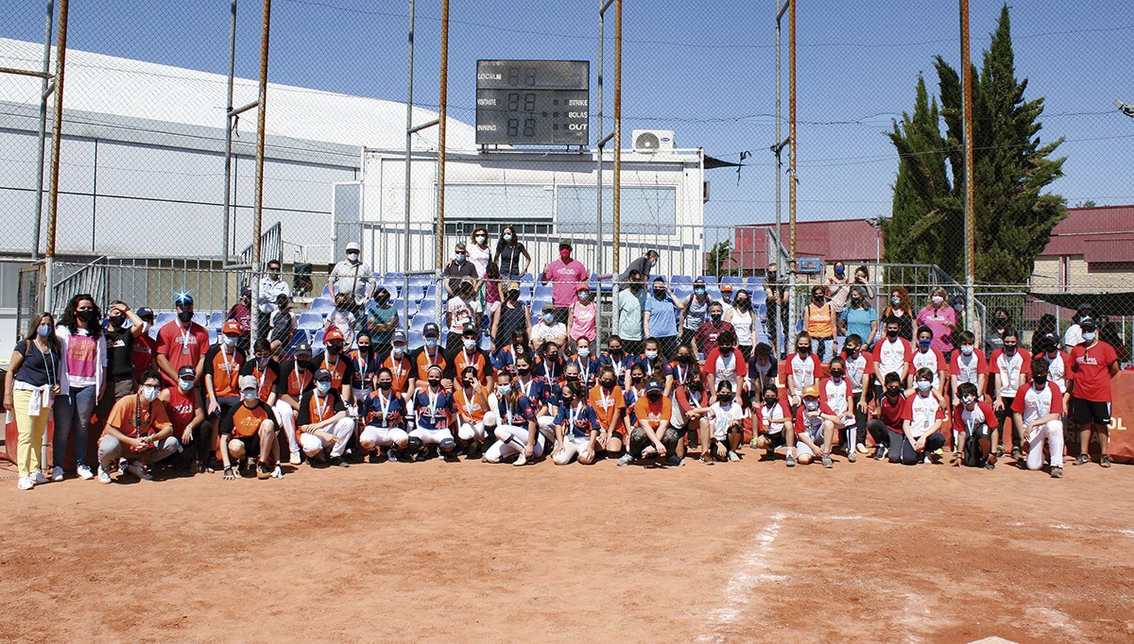 Participantes en los Juegos deportivos de Rivas de 2021