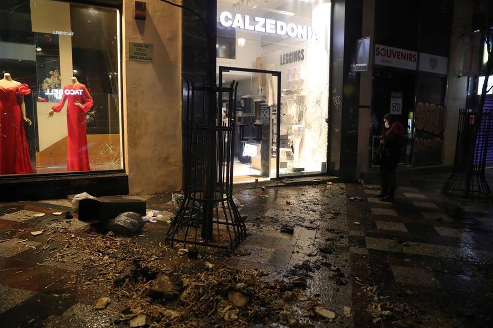 Pasan a disposición judicial los 19 detenidos  en los altercados de anoche en el entorno de Sol