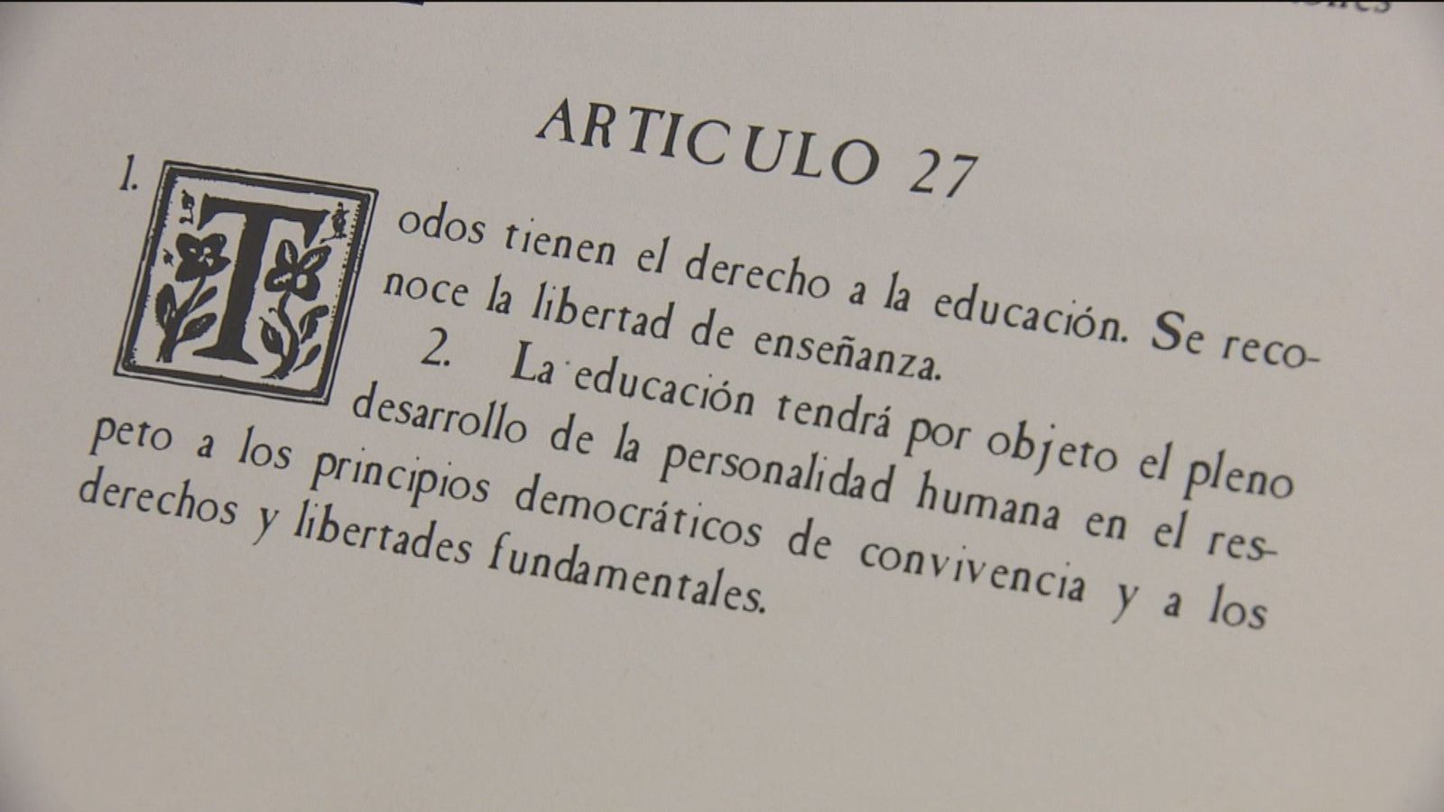 Doble celebración este lunes en el colegio '6 de diciembre' de Alcobendas