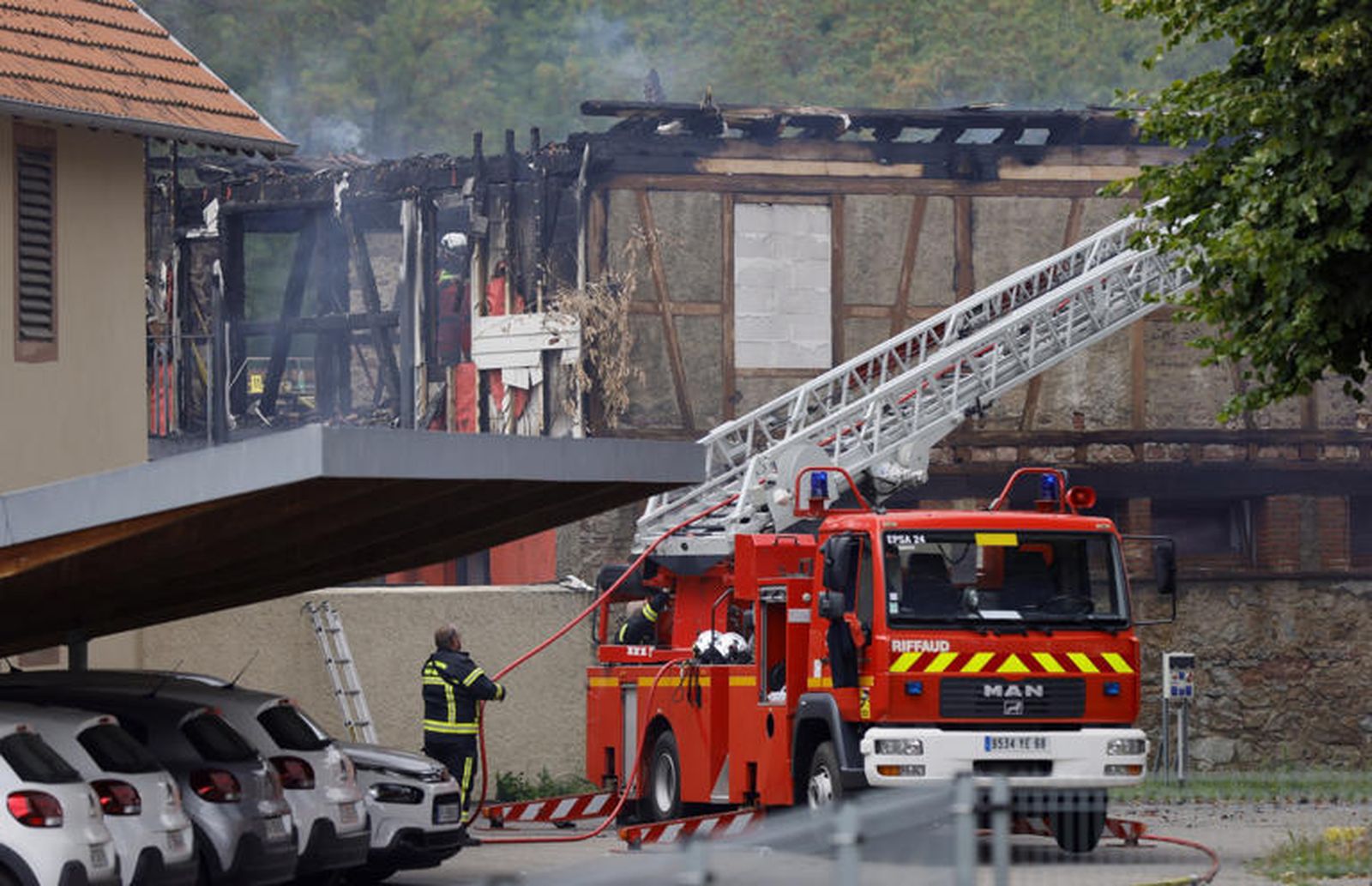 Incendio de un albergue de personas con discapacidad en Alsacia