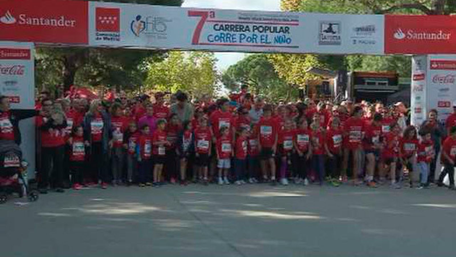 "Corre por el niño"