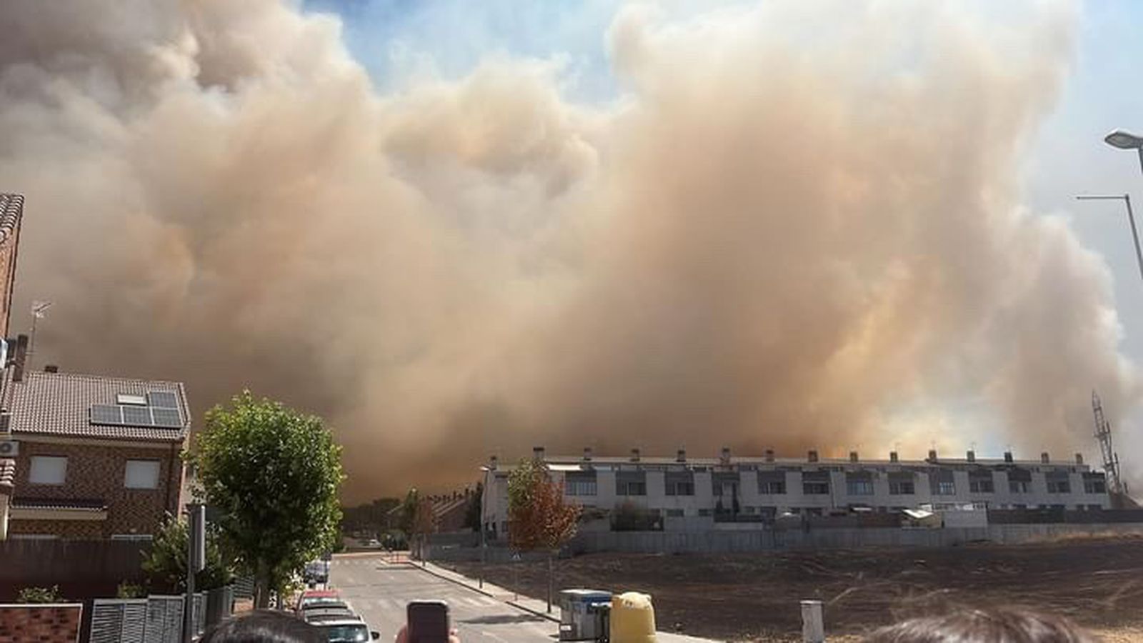 testimonio vecinos de Loeches por el incendio