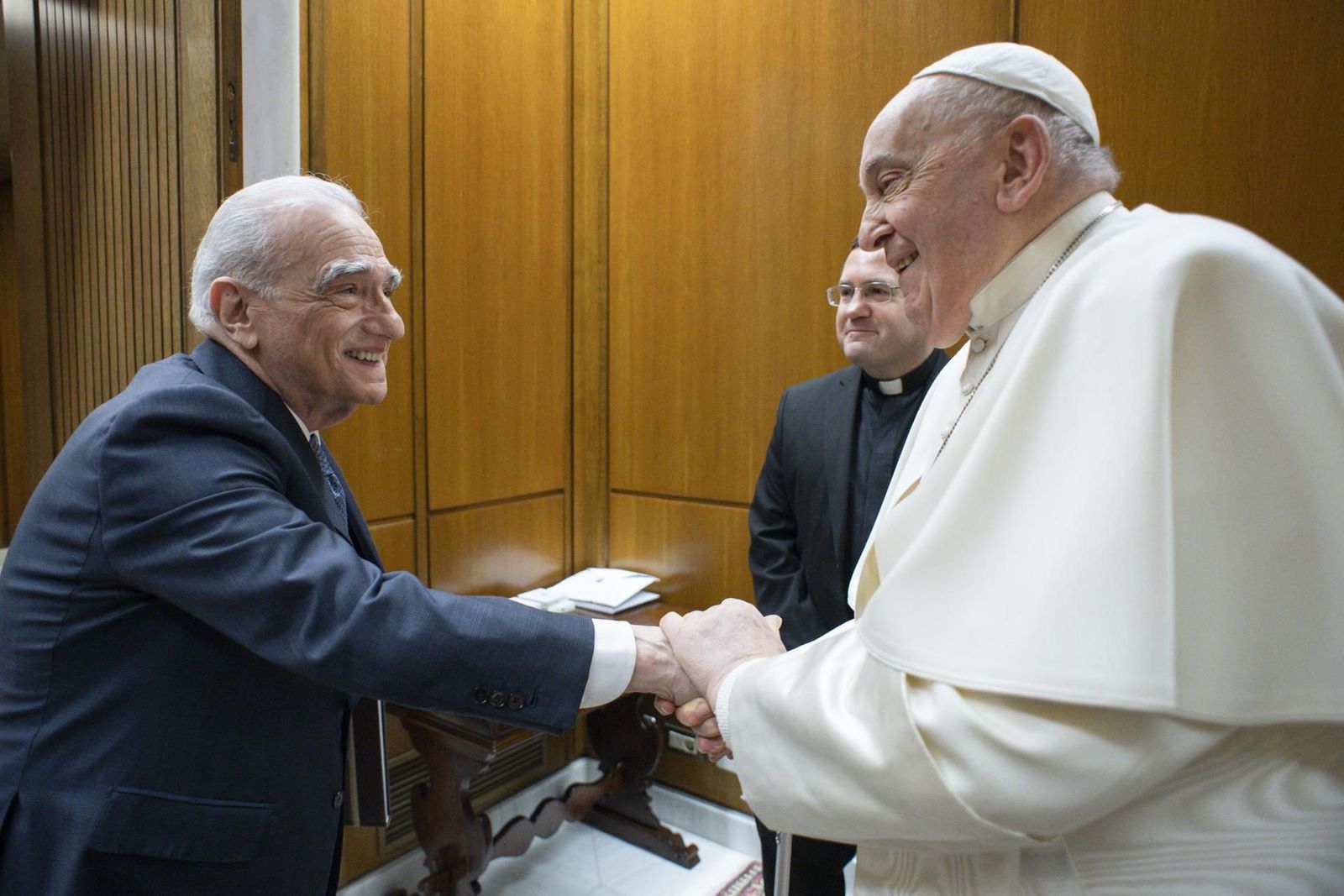Scorsese se reúne con el Papa para hablar de su próxima película sobre la vida de Jesús