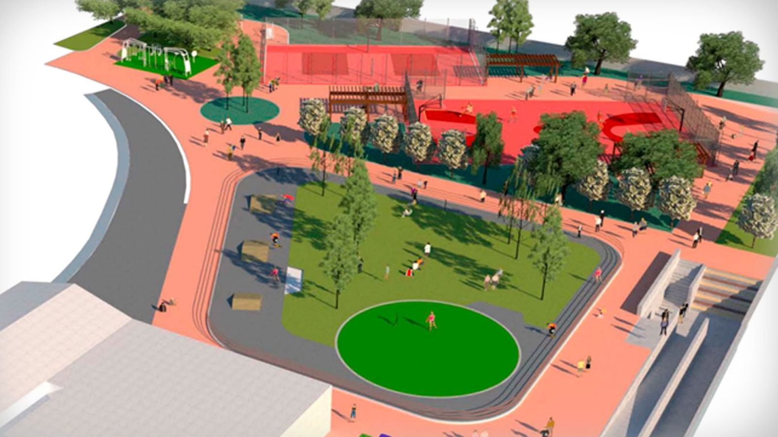 Madrid contará con una nueva instalación deportiva junto a San Antonio de la Florida