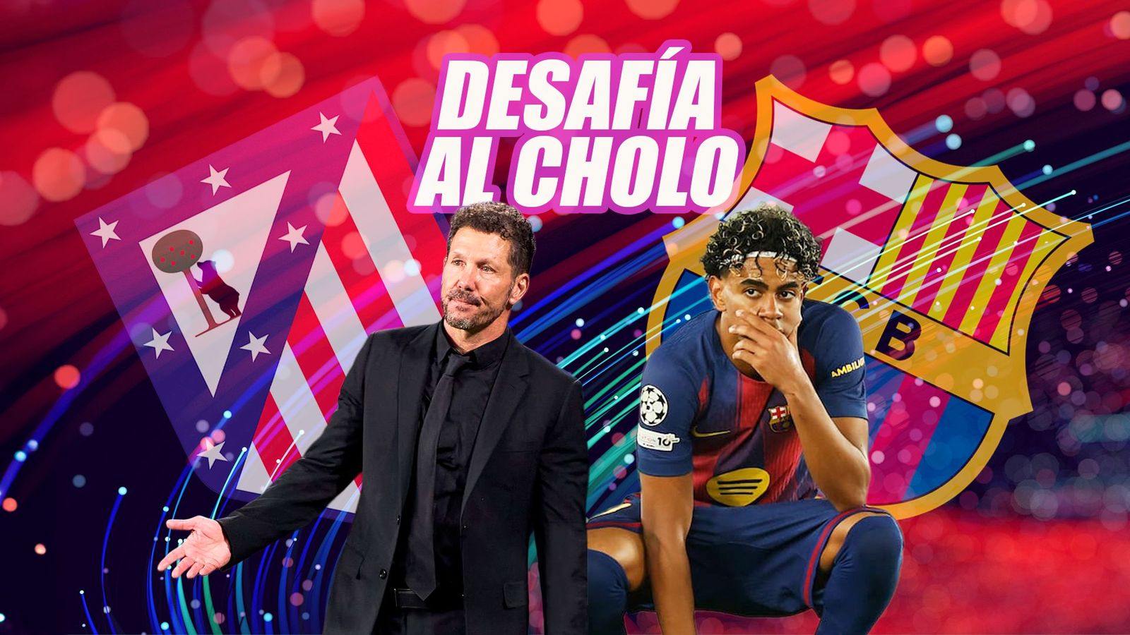 Lamine Yamal: "A ver si el 'Cholo' me hace un favor y me pone un uno contra uno"