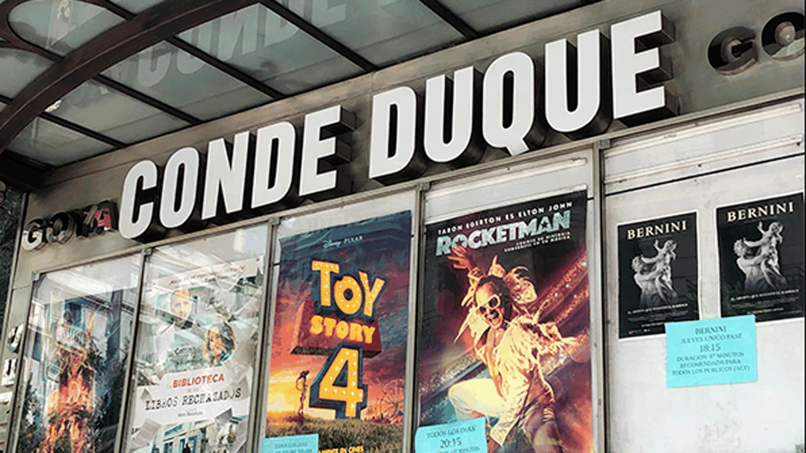 Cines Conde Duque de Goya en el distrito de Salamanca