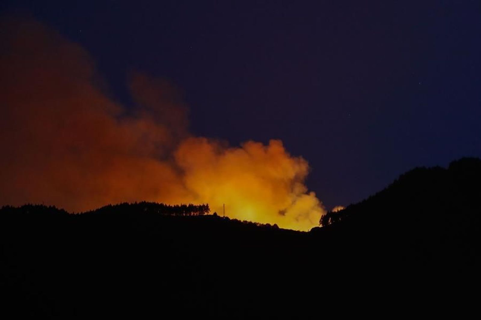 Estabilizado el incendio de Gran Canaria en el 95% de su superficie