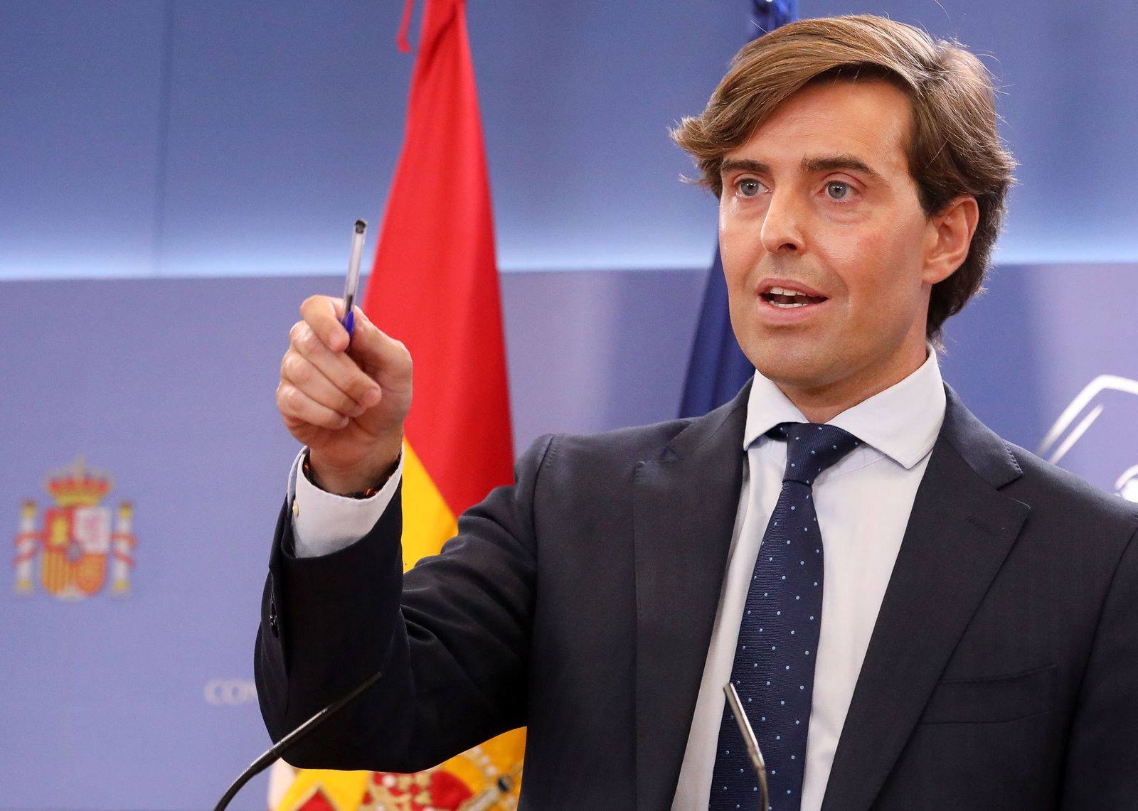 El vicesecretario de Comunicación del Partido Popular, Pablo Montesinos