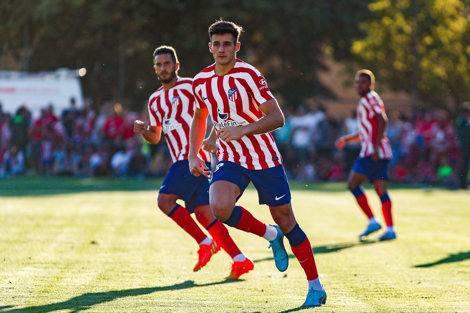 Antonio Gomis, jugador del Atlético de Madrid, durante el encuentro contra el Numancia