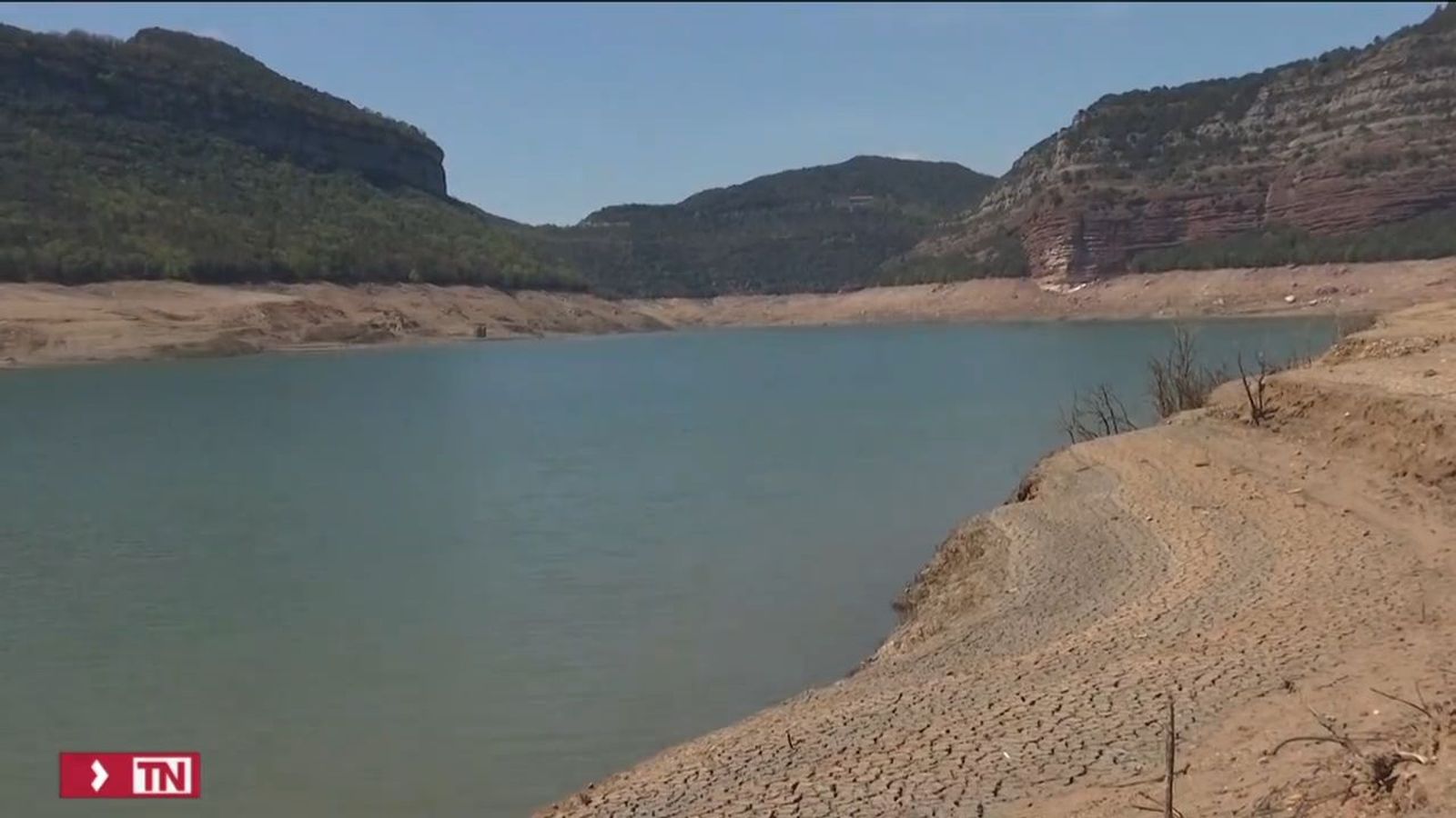 Poca agua y mucho calor