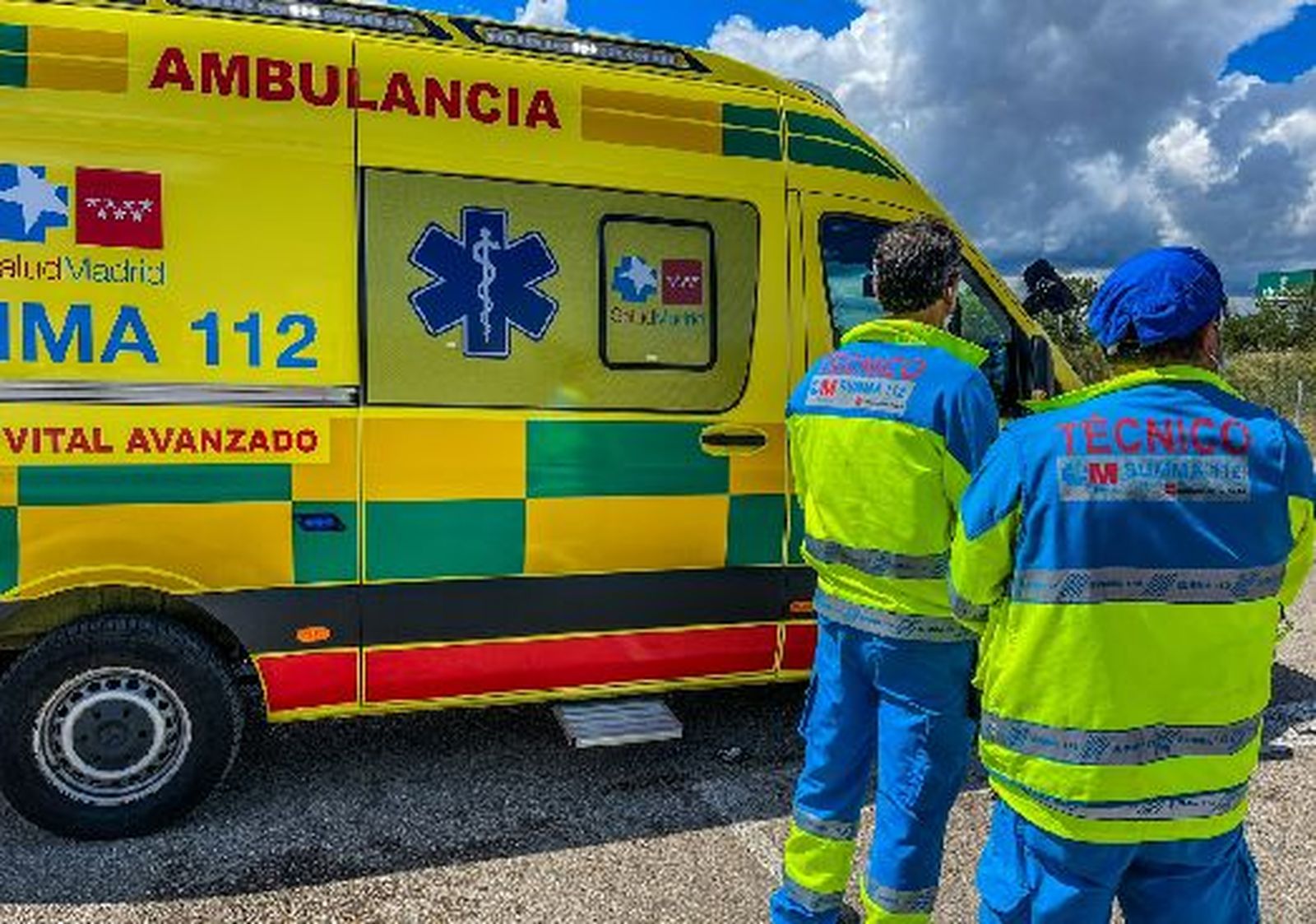 Accidente en Santa María de la Alameda