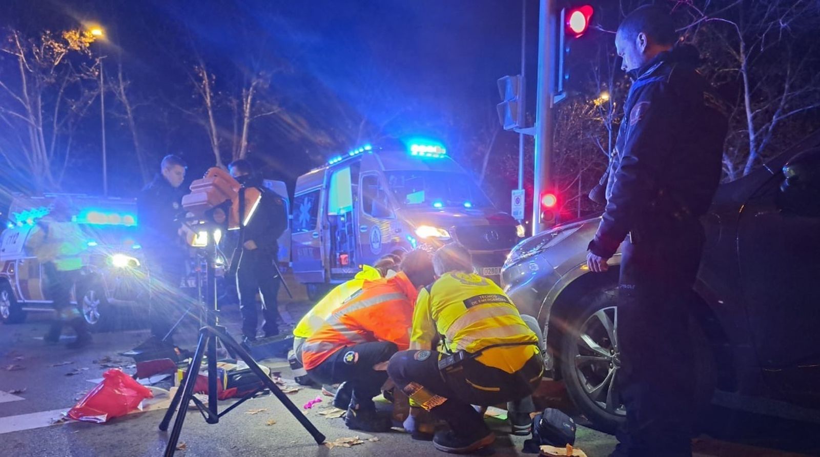 Accidente en la Avenida Daroca